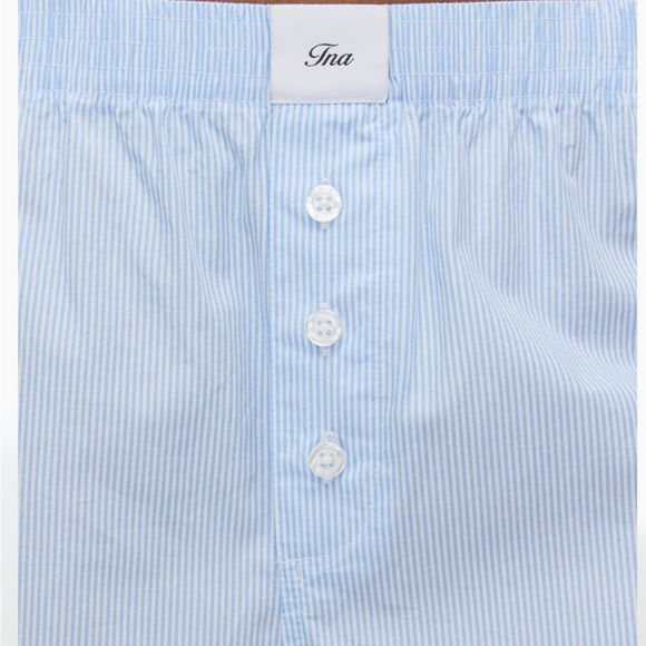 Aritzia Dupont Pant Blue & White Stripes (SOLD OUT) - Picture 4 of 5